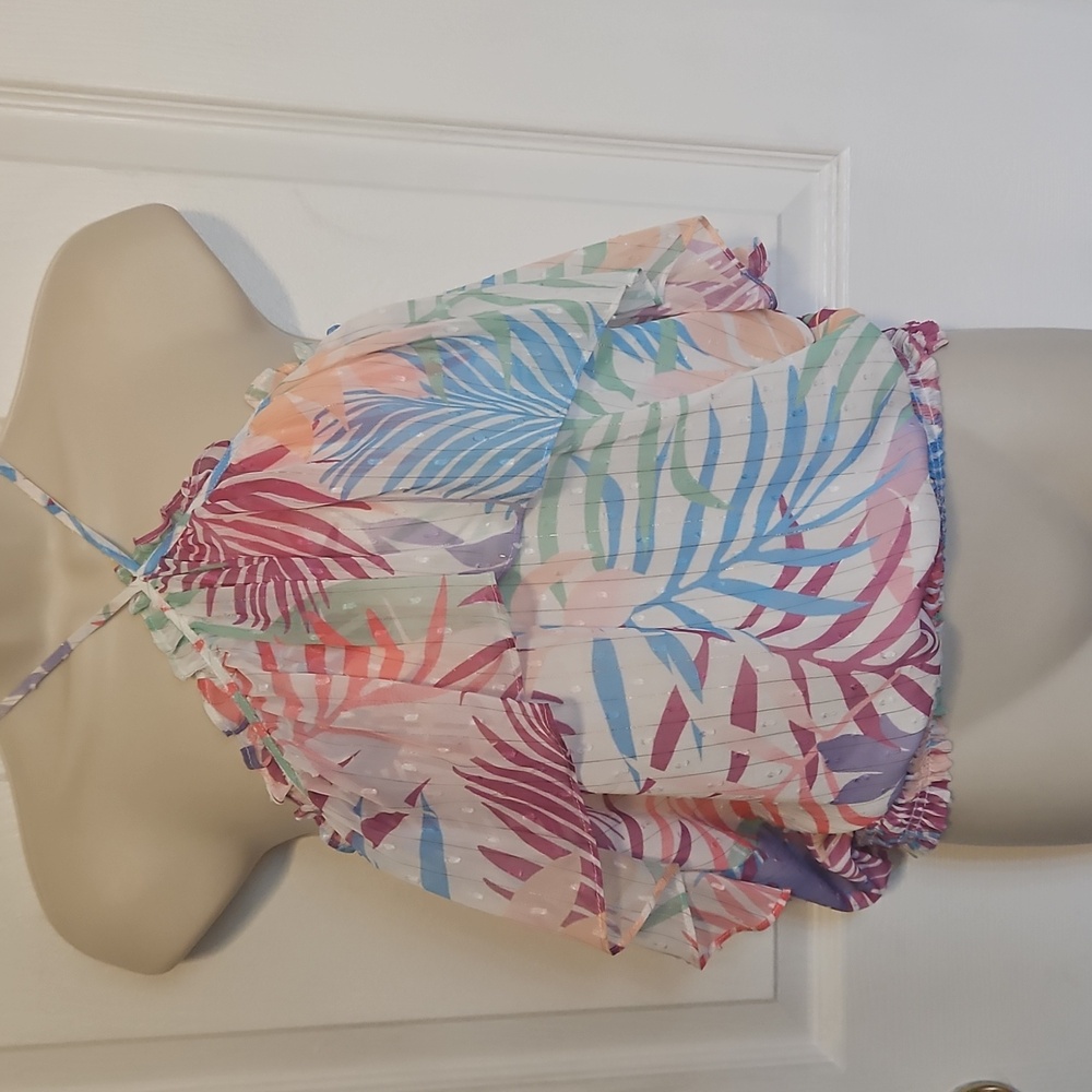 Ramy Brook Jules Floral Top Size M New w/Tag Retail $295.00